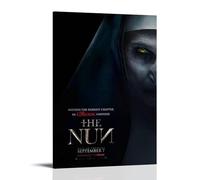 XYZIGY The NunBedroom Wall Printing Gallery Art Canvas Printing Poster Home Bathroom Bedroom Office Living Room Decoration Canvas Poster24x36inch(60x90cm) Frame-style