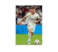 XYZIGY Toni KroosBedroom Wall Printing Gallery Art Canvas Printing Poster Home Bathroom Bedroom Office Living Room Decoration Canvas Poster12x18inch(30x45cm) Unframe-style