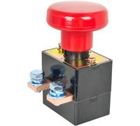 XYZIL Emergency Stop Switch ED250B-1 ZJK-250 Compatible with Albright Electric Stacker Forklift Pallet Car Truck Motorcar Red Mushroom Head Push Button 96V 250A