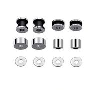 XYZMT Detachable Sissy Bar Backrest Docking Hardware Kit Fit for Harley Davidson Touring Electra Road Street Glide Road King 1997-2008