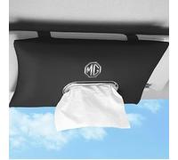 XYZNB Car tissue box, sunshade seat backrest suspension tissue box, car Armrest Tissue Holder. For MG Astor, Comet EV, Cyberster, ES5, Gloster,Black