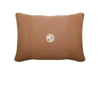 XYZNB Memory Foam Lumbar Support Pillow for Cars, providing support for your back and relieving back pain. For MG One, Pilot, QS, Windsor EV, ZS, GT,Brown