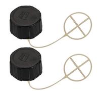 XYZOOM 2Pcs 35mm Female Thread Replacement Fuel Oil Tank Cap(a42d4 c2e51 507d9 edba8 3b867 1abbe