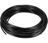 XYZOOM Pneumatic Air Tubing, 4mm OD x 2mm ID 19m(62ft) PU Polyurethane Air Compressor Tubing Hose Pipe Black(0649b fe9a1 3d0a5 5b6f3 73955 ca371
