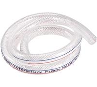 XYZOOM PVC Line Hose Tube, 12mm(0.47") ID x 17mm(0.66") OD 1m High Pressure Braided Clear Flexible Vinyl Tubing Water Pipe(0f9b5 2a51f ee18a 2b619 406b9 8c26d