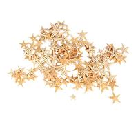 XZANTE Small Starfish Star Sea Shell Beach Craft 0.4 inch-1.2 inch 90 Pcs