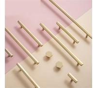 XZAVTKLW 1.8"-15" Gold Solid Brass Hexagon Cabinet Pull for Kitchen Room Longer Dresser Handle Furniture 1Pcs(C-1648-224-Liuleng)