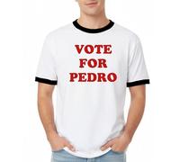 xzc DirtyRagz Men's Vote for Pedro Ringer T Shirt