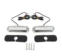 Xzcvalimn 2pcs 42LED Boat Transom Light, Marine Underwater Light, 1500LM Super Bright IP68 10-36V with Stainless Steel Cover for Pontoon RV Night Fishing (Blue Light)