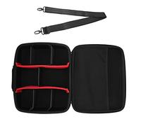 Xzcvalimn Card Game Storage Case, EVA Card Organizer with Removable Dividers, Travel Carrying Case for Game Cards, Hard Shell Protective Holder with Shoulder Strap for Magic The G