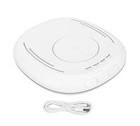 Xzcvalimn Undetectable Mouse Mover, Auto Mouse Mover with Adjustable Timing and LED Display, Silent Plug and Play USB Mouse Mover for PC Laptop macOS Linux (White)