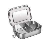 XZCVSewrDE Stainless Steel Bento Lunch Box for Container(1400ml)