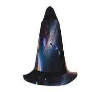 XZDAL A fascinating universe Hooded Cape S For Teenagers Long Cloak Costume Cosplay Masquerade Carnival Party