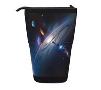 XZDAL A Fascinating Universe Pencil Case with Expandable Design, Portable and Lightweight Storage for Stationery, Small Items