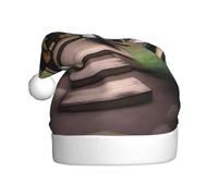 XZDAL a Outdoor Escape Adult Christmas Hat Plush Holiday Party Costume Accessory for Festivals and Events