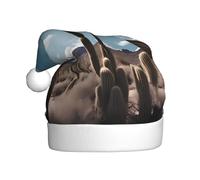 XZDAL beautiful cactus Adult Christmas Hat Plush Holiday Party Costume Accessory for Festivals and Events