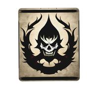 XZDAL Devil Satan Multi-Color Thickened Rubber Lock Edge Mouse Pad 10 x 12 inch for Office, Gaming, Study, and Work Desk