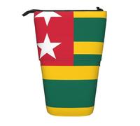 XZDAL Flag of Togo Pencil Case with Expandable Design, Portable and Lightweight Storage for Stationery, Small Items