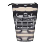 XZDAL HorrorHaven Pencil Case with Expandable Design, Portable and Lightweight Storage for Stationery, Small Items
