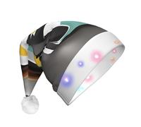 XZDAL Mug coffee Christmas Light-Up Decorative Hat for Adult - Santa Claus Holiday Costume Accessories