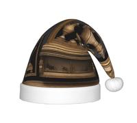 XZDAL Museum Treasures Festival Santa smooth touch Hat for Holiday Party Costume Accessories Decoration