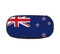 Xzdal New Zealand Flag Printed Pencil Bag for Storing Stationery Or Cosmetics, Catering to Diverse Storage Needs