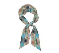 XZDAL oasis in the desert Women's Satin Fashion Scarf for Travel, Headband, Shawl, and Accessories