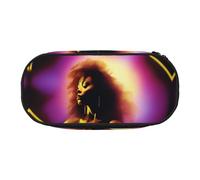 Xzdal Performer'S Glow Printed Pencil Bag for Storing Stationery Or Cosmetics, Catering to Diverse Storage Needs