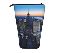 XZDAL Skyline Views Pencil Case with Expandable Design, Portable and Lightweight Storage for Stationery, Small Items