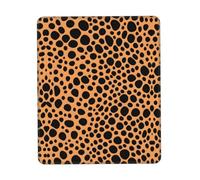 XZDAL Spotted wallpaper Multi-Color Thickened Rubber Lock Edge Mouse Pad 10 x 12 inch for Office, Gaming, Study, and Work Desk