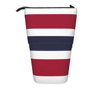 XZDAL Thailand Flag Pencil Case with Expandable Design, Portable and Lightweight Storage for Stationery, Small Items