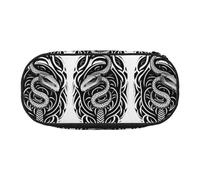 Xzdal This is A Snake Printed Pencil Bag for Storing Stationery Or Cosmetics, Catering to Diverse Storage Needs