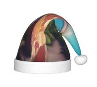 XZDAL Travel Dreams Festival Santa smooth touch Hat for Holiday Party Costume Accessories Decoration