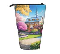 XZDAL Unicorn Fairy Tale Pencil Case with Expandable Design, Portable and Lightweight Storage for Stationery, Small Items