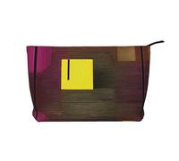XZDCAL a Live Performance Corduroy Makeup Bag with A Sturdy Lining for Travel and Daily Use, Black, One Size