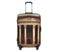 XZDCAL Ancient Relics Luggage Suitcase Cover.The cover does not include the suitcase itself, White, L