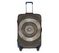 XZDCAL Melodic Tunes Luggage Suitcase Cover.The cover does not include the suitcase itself, White, XL
