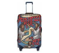 XZDCAL Saints and Sinners Luggage Suitcase Cover.The cover does not include the suitcase itself, White, XL