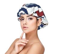 XZDCAL WitchingHour Satin Sleep Cap for Adults - Soft, for Hair Protection and Styling Black, Black, One size