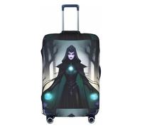 XZDCAL WraithsAndWitches Luggage Suitcase Cover.The cover does not include the suitcase itself, White, L