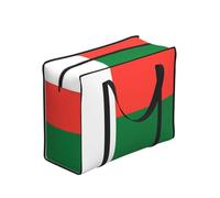 XZDDX Flag of Madagascar Foldable Shopping Bag Full Print Polyester Large Capacity For Picnic Travel Camping