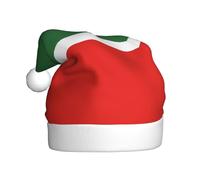 XZDDX Flag of the Chechen Republic Adult Christmas Hat Plush Holiday Party Decoration for Festival Event Stage Headwear