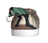 XZDDX Martyr's Courage Adult Christmas Hat Plush Holiday Party Decoration for Festival Event Stage Headwear