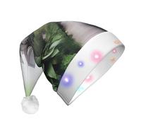 XZDDX Urban Jungle Christmas Light-Up Decorative Hat for Adult â€“ LED Flashing Holiday Party Headwear