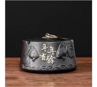 XZDEAIR Retro Ashtray with Cover Ceramic Hand Frosted Tabletop Decoration Ash Tray Household Modern Ashtrays Smoking Accessories
