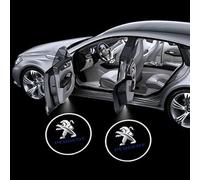 XZDGDXZY 2 Pcs Car Welcome Light for Peugeot 2008/3008/4008/5008,Car Door Light Car Door Logo Lights Puddle Lights Car Accessories