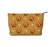 XZDHYZ Buttered Bread Reusable Cosmetic Bag - Cute and Stylish Multifunctional Pouch for Travel, Daily Use, and Gifting, Black, One Size