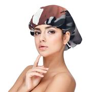 XZDLXJ Exploration Satin Sleep Cap for Adults - Hair Protection and Comfort Black, Black, One size