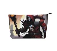 XZDLXJ FangedFiends Corduroy cosmetic bag, suitable for travel and daily use, Sturdy Lining, Ensures Longevity, Black, One Size