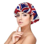 XZDLXJ Flag of Hawaii American Satin Sleep Cap for Adults - Hair Protection and Comfort Black, Black, One size